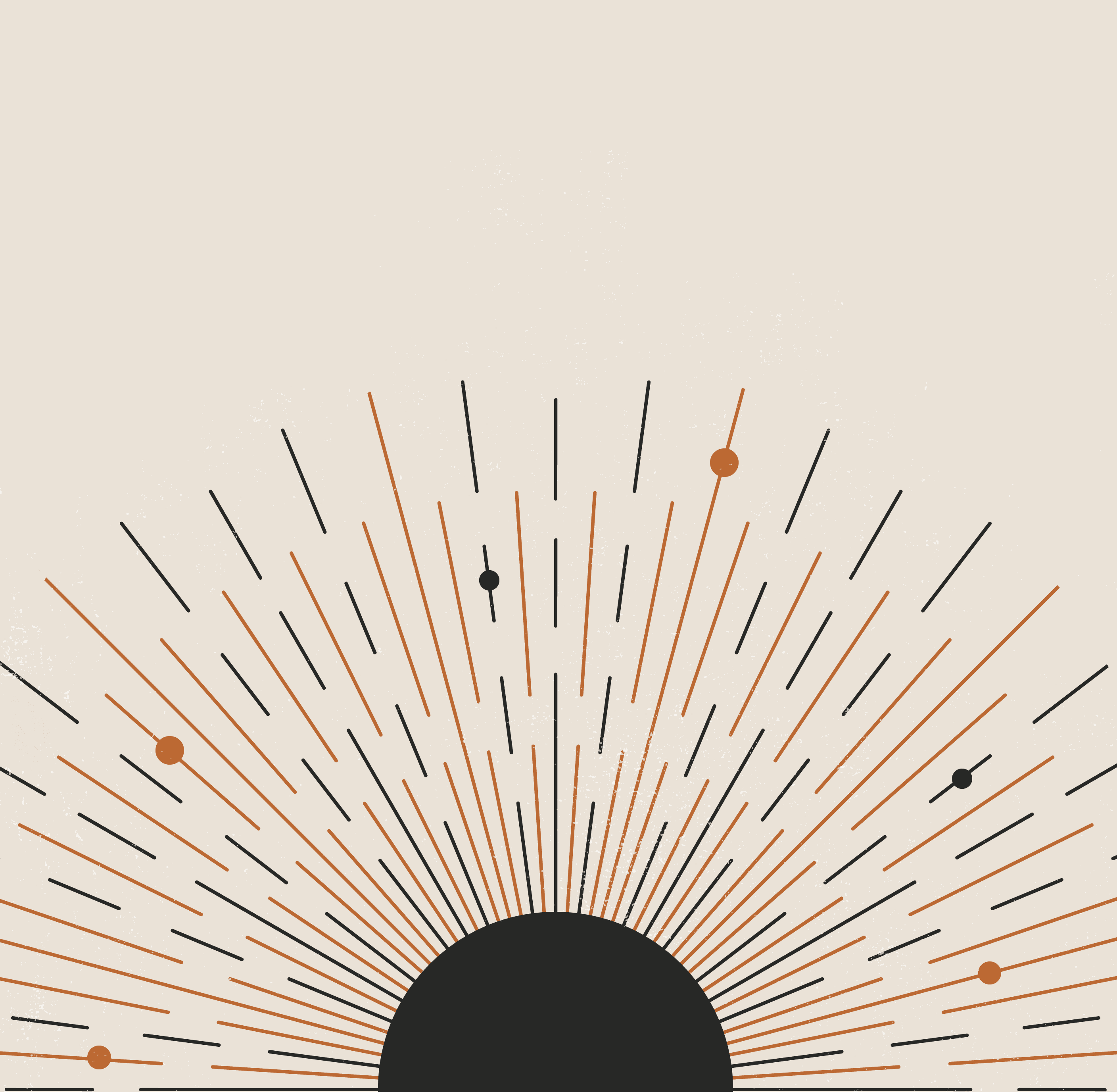 Picture of a shinning black sun